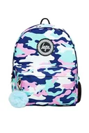 Plecaki - Hype Unisex dziecięcy plecak kamuflażowy Evie, wielokolorowy, jeden rozmiar, multi, Rozmiar uniwersalny - miniaturka - grafika 1