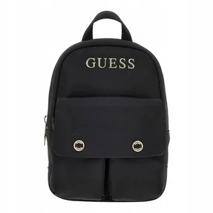 Guess Plecak Damski Backbag Czarny - Plecaki - miniaturka - grafika 1