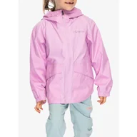 Odzież trekkingowa damska - Kurtka przeciwdeszczowa dziecięca Columbia Rainy Trails Fleece Lined Jacket - miniaturka - grafika 1