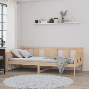 Lumarko Łóżko dzienne, lite drewno sosnowe, 80x200 cm - Łóżka - miniaturka - grafika 5