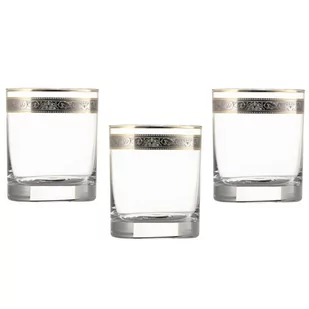Zestaw szklanek do whisky 6 szt 350 ml RENESANS VILLA ITALIA - Szklanki - miniaturka - grafika 1