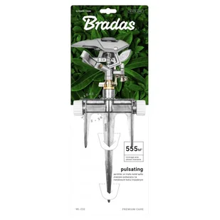 Zraszacz pulsacyjny na kolcu trójzębnym TRITON WHITE LINE - Węże ogrodowe i zraszacze - miniaturka - grafika 1