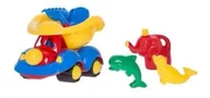 Zabawki militarne - Samochód Pajacyk z konewką i foremkami - Hemar Family - miniaturka - grafika 1