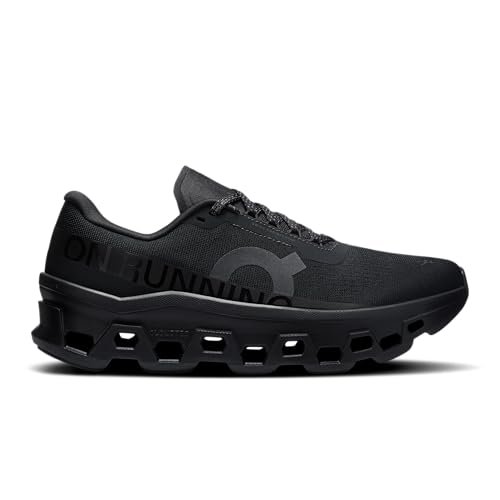 ON Cloudmonster Damskie Trampki, Mróz/Kobalt, 41 EU, Czarny (Black), 38.5 EU