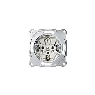 Schneider Electric Mechanizm gniazda wtykowego SCHUKO, zaciski bezśrubowe MTN2300-0000 MTN2300-0000 - Gniazdka elektryczne - miniaturka - grafika 1