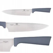 Noże kuchenne - Noż szefa kuchni szary stal nierdzewna 20 cm - miniaturka - grafika 1