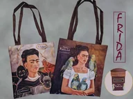 Torby i wózki na zakupy - Torba na ramię Carmani - Frida Khalo - miniaturka - grafika 1