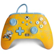 Kontrolery gier na PC - PowerA XS Pad przewodowy Enhanced Cuphead Mugman - miniaturka - grafika 1