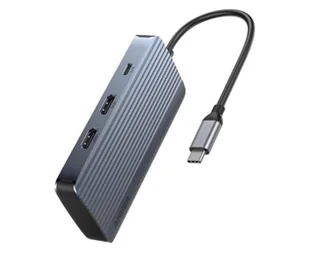 Anker USB-C Hub 7-in-1 Dual Display B2C - UN Gray Iteration 1 A83740A2 - Huby USB - miniaturka - grafika 1