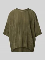 Koszulki i topy damskie - T-shirt z plisami model ‘RAVENNA’ - miniaturka - grafika 1