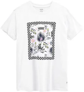 Koszulki dla dziewczynek - Vans BORDER FLORAL white t-shirt dziecięcy - XL - grafika 1