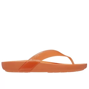 Japonki Crocs Splash Glossy Flip 208534-83I - pomarańczowe - Klapki i japonki damskie - miniaturka - grafika 1