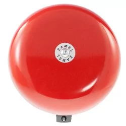 Zamel Dzwonek szkolny (alarmowy) duży 230V czerwony DNS-212D - Dzwonki i gongi - miniaturka - grafika 1