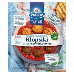 Vegeta Natur Fix Do Klopsików W Sosie Pomidorowym 45G - Przyprawy i zioła sypkie - miniaturka - grafika 1