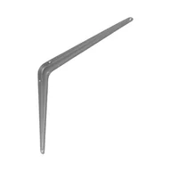 Haki, szakle i karabinki - Wspornik stalowy WS 400 szary VELANO - miniaturka - grafika 1