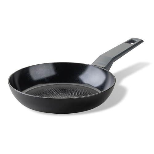 Fackelmann Statement patelnia 20 cm – patelnia z powłoką ceramiczną – aluminium z recyklingu z powłoką zapobiegającą przywieraniu, struktura dna o strukturze plastra miodu – do wszystkich rodzajów