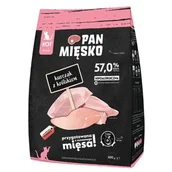 Sucha karma dla kotów - Pan Mięsko karma sucha dla kociąt Kurczak z królikiem 400g - miniaturka - grafika 1