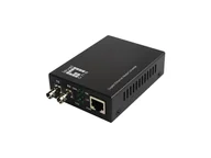 Pozostałe akcesoria sieciowe - LevelOne GVT-2003 konwerter sieciowy 1000 Mbit/s 1310 nm Pojedynczy Czarny - miniaturka - grafika 1