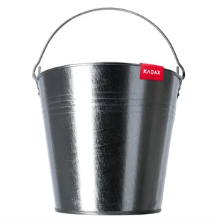 Wiadro Wiaderko Ocynkowane Metalowe Ogrodowe 15 L - Wiadra i kastry budowlane - miniaturka - grafika 2