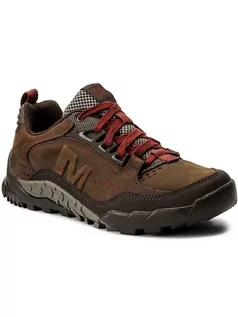 Buty trekkingowe damskie - Merrell Trekkingi Annex Trak Low J91805 Brązowy - grafika 1