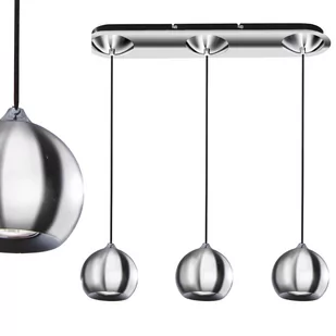 Kuchenna lampa wisząca Gulia nowoczesna nad wyspę chrom - Lampy sufitowe - miniaturka - grafika 1