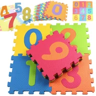 Maty edukacyjne - PUZZLE PIANKOWE MATA EVA 10 SZT LICZBY CB-102 - miniaturka - grafika 1