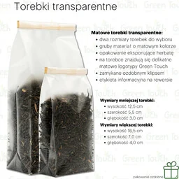 Lapsang Souchong wędzona (Pakowanie ozdobne, Torebka transparentna 40 g) - Herbata - miniaturka - grafika 1