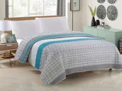 Narzuty - Euromat Dwustronna Narzuta TAVIRA J-0129-5 Mosaic Bez Poszewek 220x240 14094 - miniaturka - grafika 1