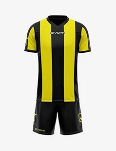 Givova, kit catalano Mc, żółty/czarny, XL - Zestawy męskiej odzieży sportowej - miniaturka - grafika 1