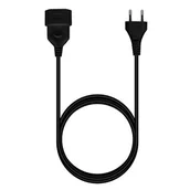 Przedłużacze i rozgałęźniki - Przedłużacz DPM 1 gniazdo czarny 1.5m PPS116 - miniaturka - grafika 1