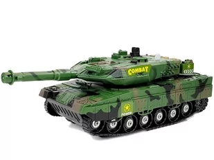 Czołg na baterie 27cm Leantoys - Samochody i pojazdy dla dzieci - miniaturka - grafika 1