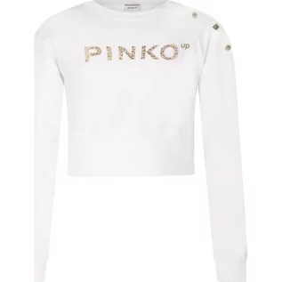 Bluzy dla dziewczynek - Pinko UP Bluza | Cropped Fit | stretch - grafika 1
