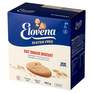 Elovena Ciastka owsiane 162 g (9 sztuk) - Ciastka - miniaturka - grafika 1
