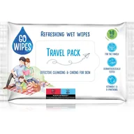 Chusteczki nawilżane - GoWipes Refreshing nawilżane chusteczki oczyszczające do rąk 40 szt. - miniaturka - grafika 1