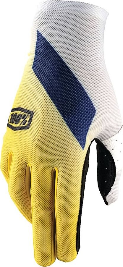 100% Rękawiczki 100% CELIUM Glove fluo yellow roz. XL długość dłoni 200-209 mm NEW