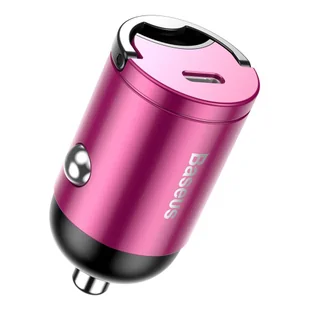 Baseus Baseus Tiny Star PPS mini inteligentna ładowarka samochodowa USB Typ C 30W Quick Charge 3.0 PD 3.0 różowy (VCHX-B04) hurtel-53293-0 - Ładowarki samochodowe - miniaturka - grafika 23