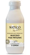 Kosmetyki do kąpieli - Natigo By Nature, Mleczko Regenerujące Pod prysznic, Owies 400ml - miniaturka - grafika 1