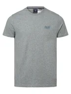 Koszulki męskie - Superdry - T-shirt męski, niebieski|szary - miniaturka - grafika 1