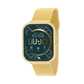 Smartwatch - Liu Jo Voice Slim SWLJ099 Złoty - miniaturka - grafika 1