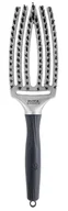 Szczotki i grzebienie do włosów - Olivia Garden Finger Brush Trinity szczotka do rozczesywania i masażu włosie dzika średnia White Gold - miniaturka - grafika 1