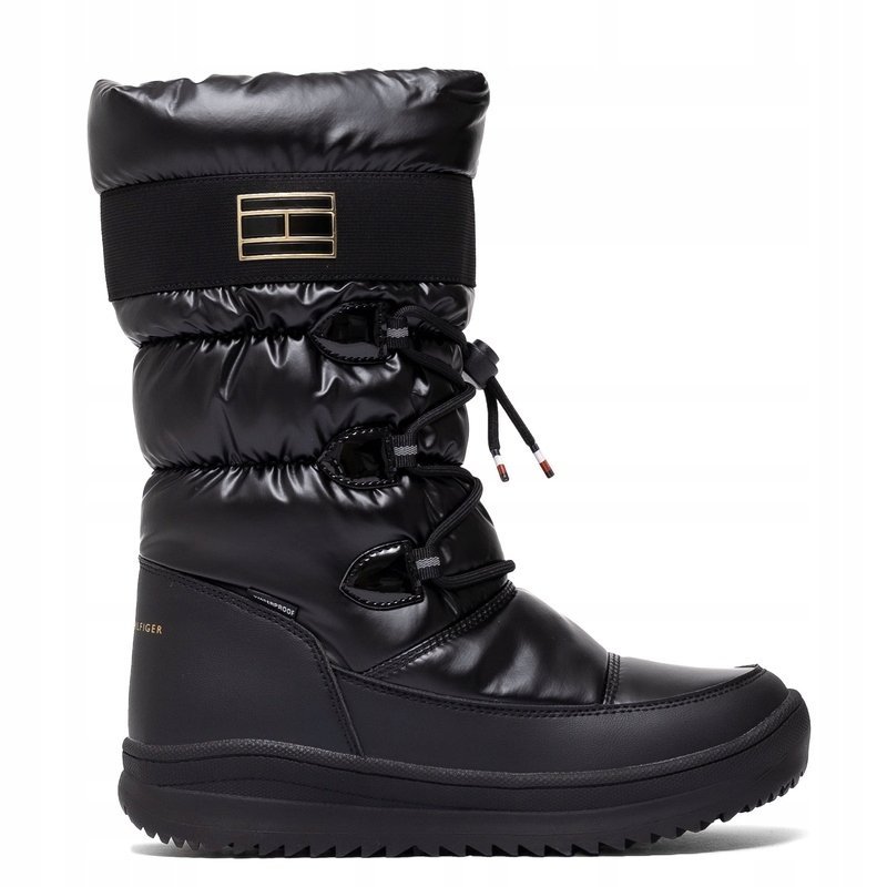 Tommy Hilfiger Śniegowce Damskie Black T3A6-34053-BLACK r.36
