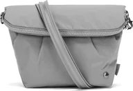 Torebki damskie - Torebka damska antykradzieżowa Pacsafe Citysafe CX Convertible Crossbody 5L Econyl Gravity Gray - miniaturka - grafika 1