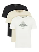 Koszulki męskie - Blend Komplet 3 t-shirtów Bhjesper 20718778 Kolorowy Regular Fit - miniaturka - grafika 1