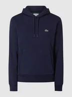 Koszulki męskie - Bluza z kapturem o kroju classic fit z kieszenią kangurką - miniaturka - grafika 1