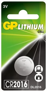 GP Batteries CR2016 (CR2016-U1) - Baterie i akcesoria - miniaturka - grafika 2