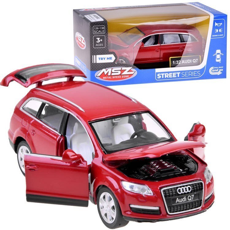 Jokomisiada Auto Suv Audi Q7 1:32 metalowe autko ZA3748 EDUKAMP