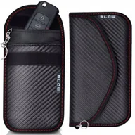 Etui na klucze - 2x ETUI KEYLESS ANTYKRADZIE��OWE POKROWIEC KLUCZYK KLATKA FARADAYA ZESTAW - miniaturka - grafika 1