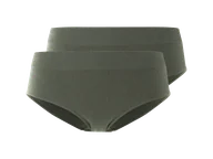 Majtki damskie - esmara® Figi hipster damskie, 2 pary (Khaki, M(40/42)) - miniaturka - grafika 1