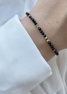 Bransoletka ochrony - Czarny Turmalin - Bransoletki - miniaturka - grafika 1