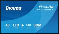 Monitory reklamowe i wyświetlacze - iiyama LH4375UHS-B2AG signage display Płaski panel Digital Signage 108 cm (42.5") - miniaturka - grafika 1